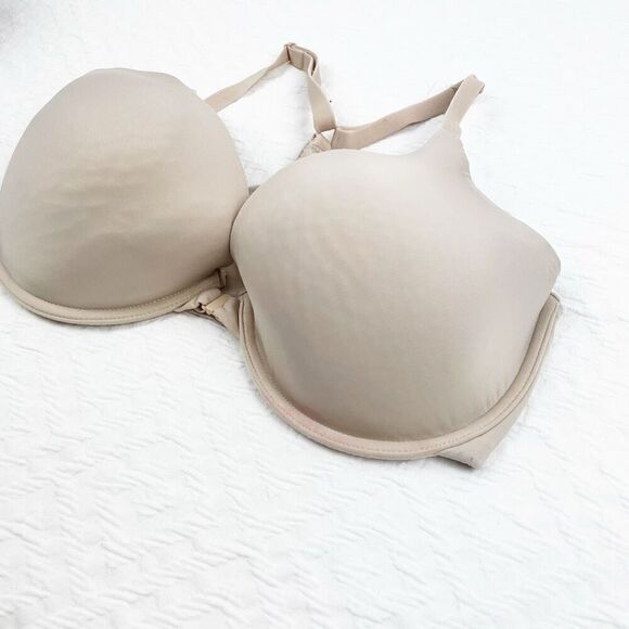 BUY 1 GET 1 FREE Giligan & O’Malley favorite Racerback 34dd beige front close - Picture 2 of 11